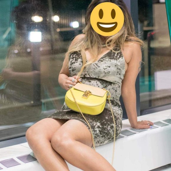 Chloe Drew Bag; Designer Chloe Two-Tone Drew Bag In Excellent Condition - Picture 2 of 14